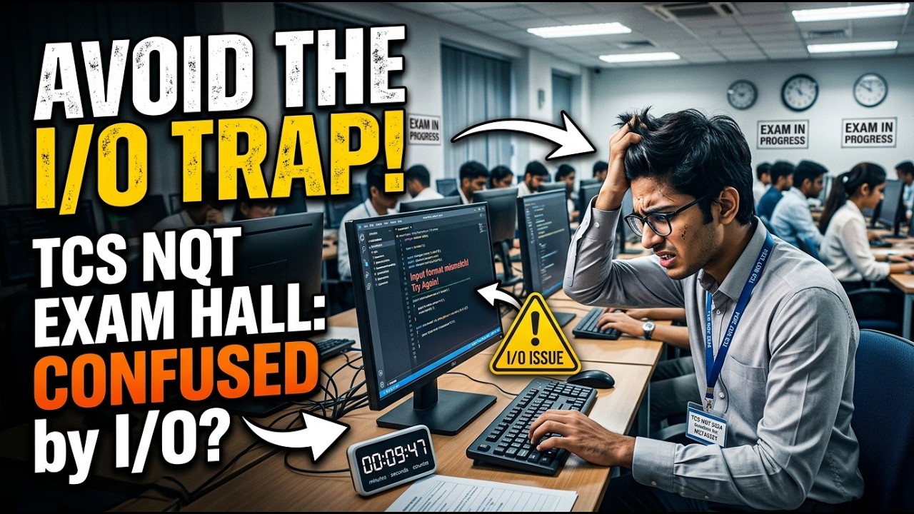Master Array Input Parsing for TCS NQT | Java C++ Python with Full Code ...