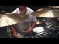 Billy Cobham - tuning, talking & playing drums