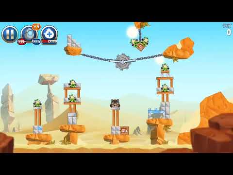 Angry Birds Star Wars 2 Escape to Tattoine All levels