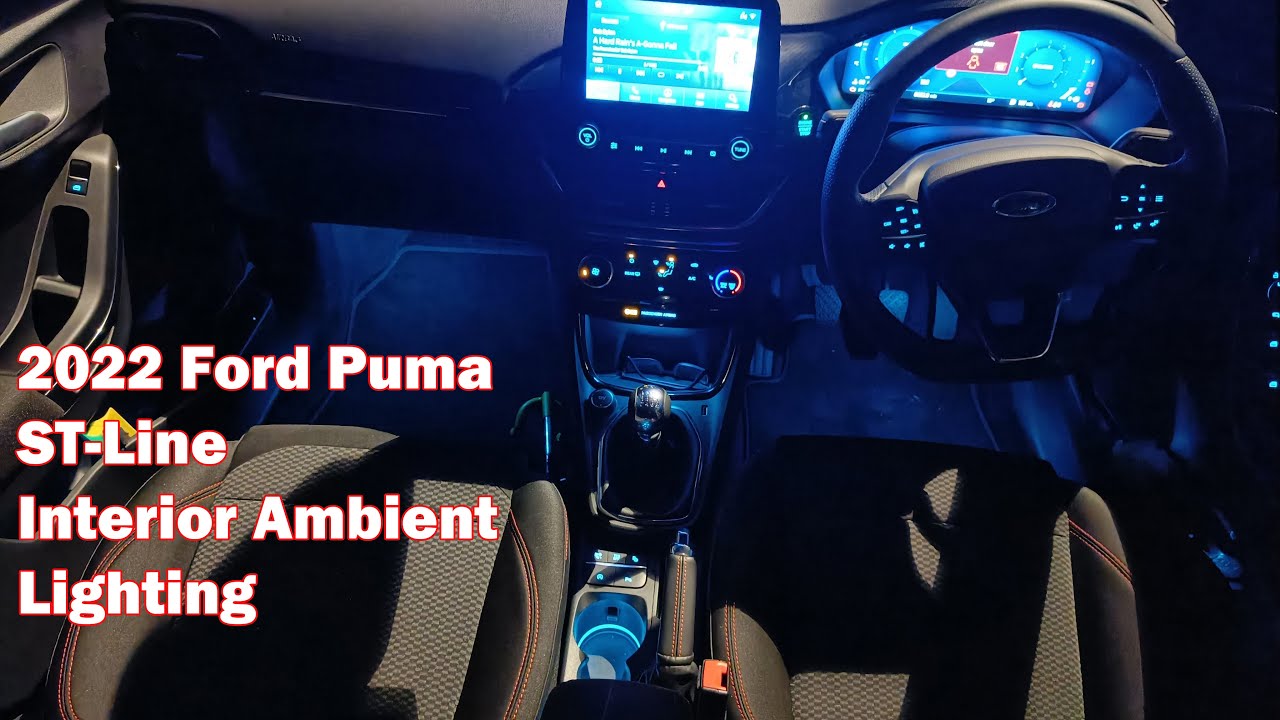 2022 Ford Puma St Line Interior Ambient