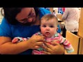 baby Sydney gets her ears pierced!