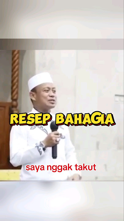 RESEP BAHAGIA
