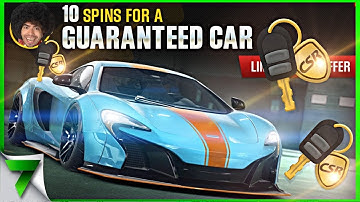 GOLD KEY CRATE OPENING McLaren Liberty Walk 650s! | CSR Racing 2