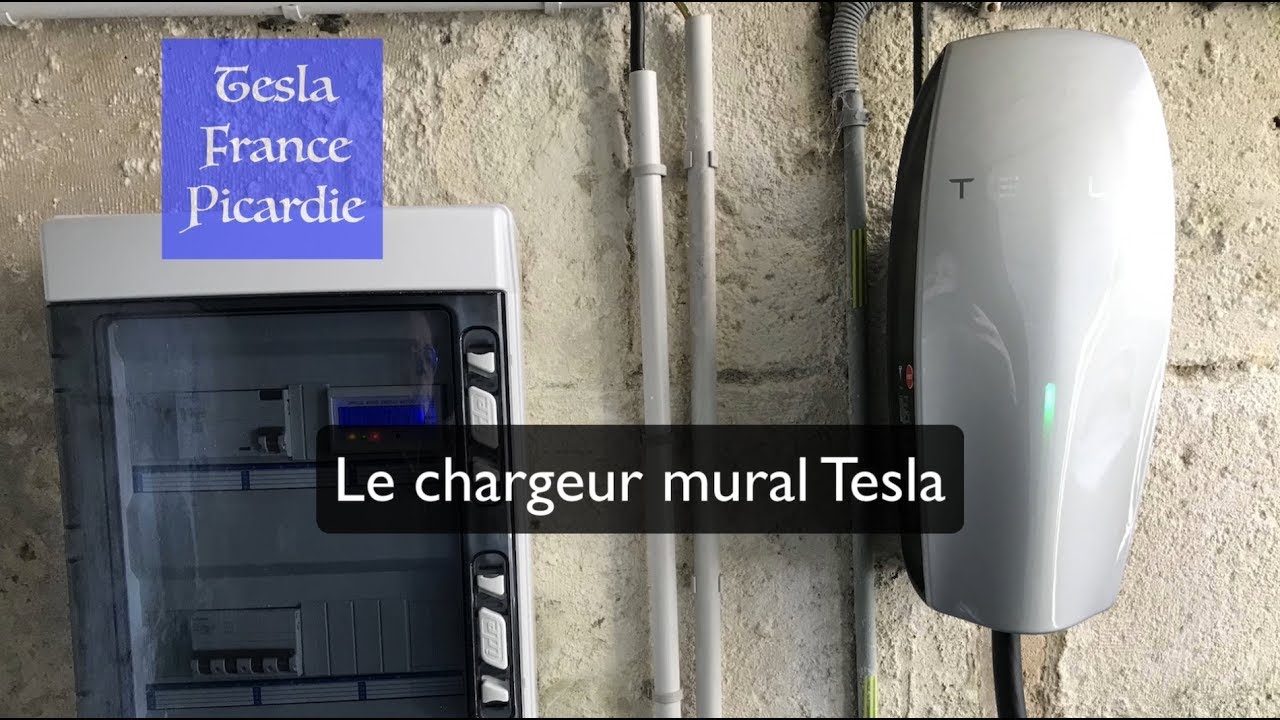Le chargeur mural Tesla Tesla France Picardie 