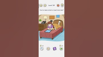 Brain Out Level 139📱| Brain Out🧠 | How to Make Content on ipad More Clear! #brainout #ipad #funny