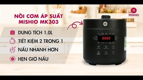 Review - Nấu Cơm Bằng Nồi Áp Suất Mishio: Cơm Chín Nhanh, Dẻo Ngon!