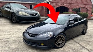 Transforming A 300,000 Mile Acura RSX In 8 Minutes