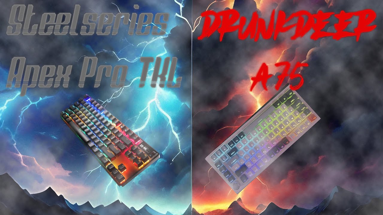 K*i様 GproX / Drunkdeer A75 / apexpro tkl DrunkDeer A75 Pro - Rapid Trigger HE Magnetic Switch Keyboard