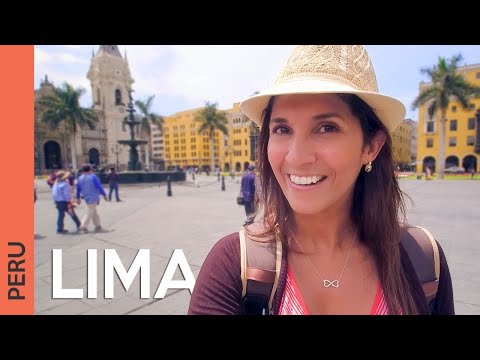 LIMA, PERU: Plaza de Armas, kaip jūs niekada nematėte Lima 2019 vlog