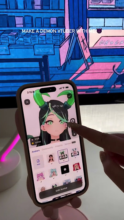 Customize your vtuber on a phone tutorial. How to stream as a vtuber.