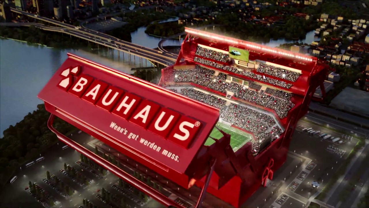 Bauhaus Wm Arena 2018 Spot Bauhaus Youtube