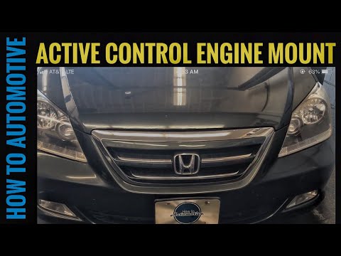 How to Replace the Front Active Control Engine Mount on a 2005-2010 Honda Odyssey
