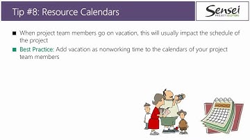 Resource Calendars to Improve Microsoft Project Schedule Accuracy
