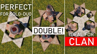 TOP 3 NEW & OLD Large Furnace Bases with BUILDING 4.0! (for 1, 2, 3 furnaces + bonus) // RUST - YouTube