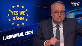 Wahlen im Juni: Europa droht der Rechtsruck | heute-show vom 22.03.2024 by ZDF heute-show 354,915 views 1 month ago 5 minutes, 10 seconds