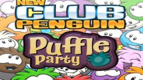 New Club Penguin Puffle Party