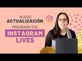 🔥 NUEVA ACTUALIZACIÓN 2022 en Instagram LIVES | ¿Cómo programar tus LIVES?