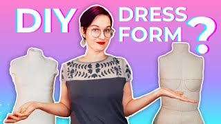 How to sew a dress form | Bootstrap patterns | cheap DIY mannequin