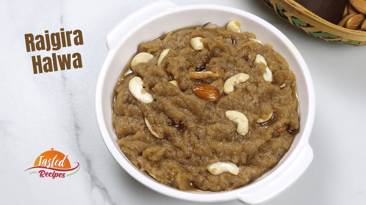 Rajgira Halwa or Rajgira Sheera Recipe for Vrat by TastedRecipes | Tasted Recipes