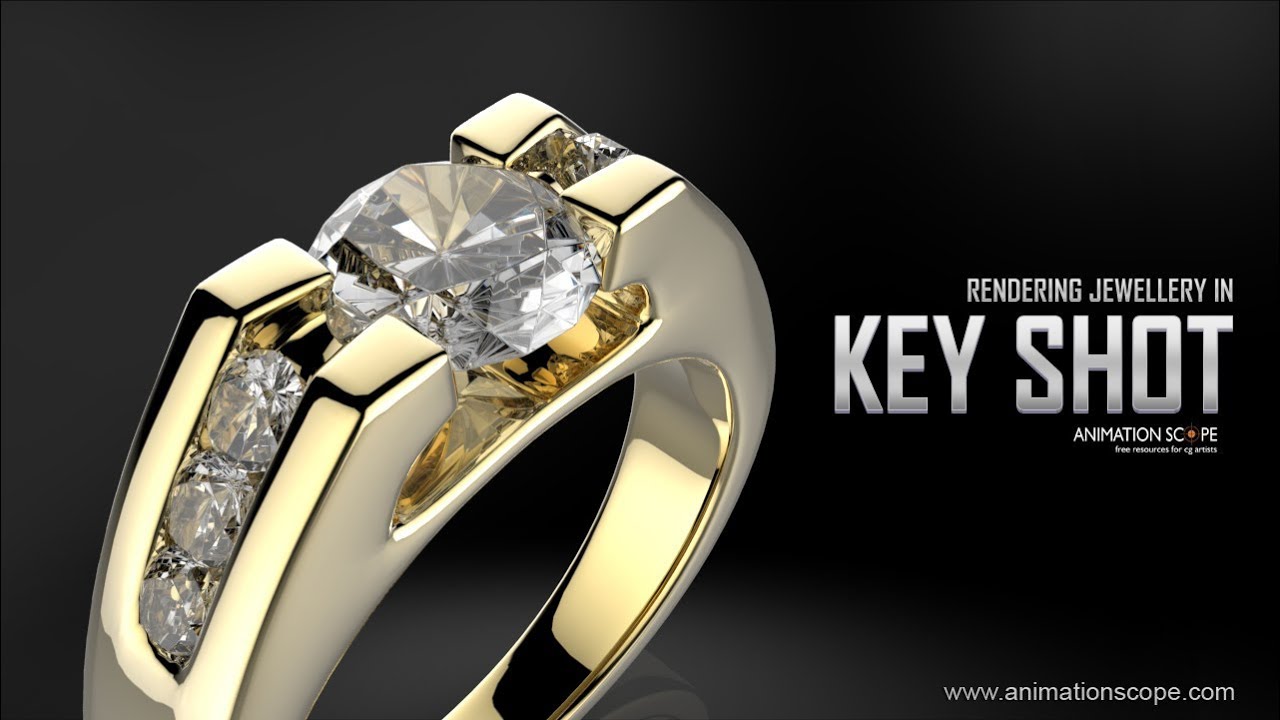 Rendering Jewellery in 3DS Max and Keyshot - Tutorial - YouTube