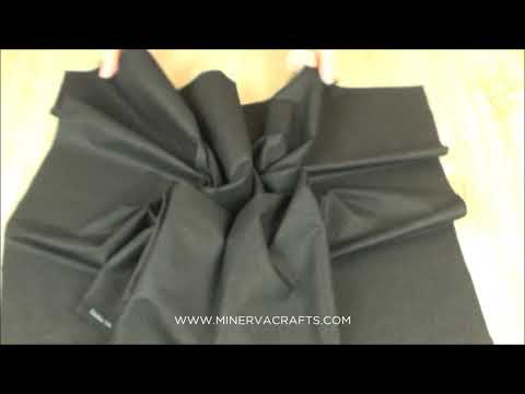 black cotton poplin dress