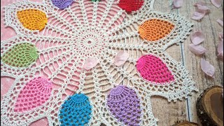 : How to crochet Easter egg for Easter doily