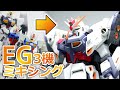 ガンプラミキシング！エントリーグレードの3機をサンコイチして新たなガンダムを作る！