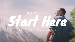 Start Here | Start at the Library
