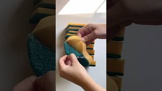Asmr Bulk Dry Kitchen Sponge Ripping Scour Off satisfying