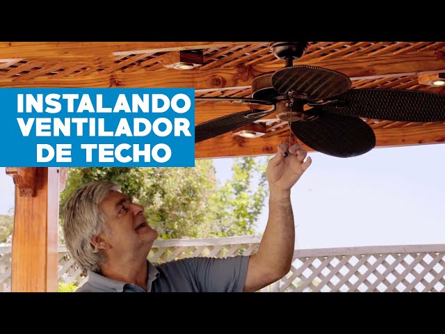 Cómo instalar un ventilador de techo? ⋆ La Casa de la Lámpara