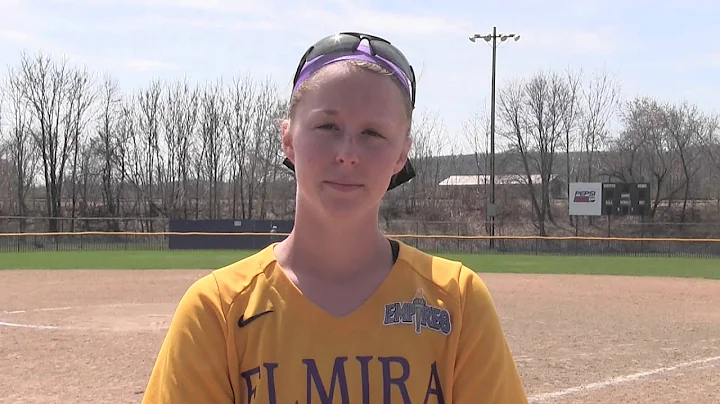 Elmira College Softball Post Game Interview with J...