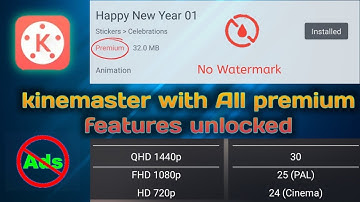 kinemaster with All premium features unlocked | No Watermark | For Android | 2021