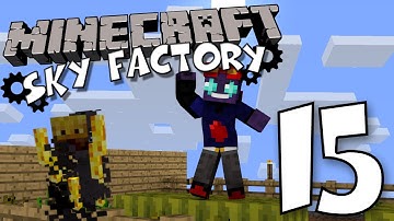 Minecraft Sky Factory 2 Episode #15 "NABBING BLAZE SPAWNERS"