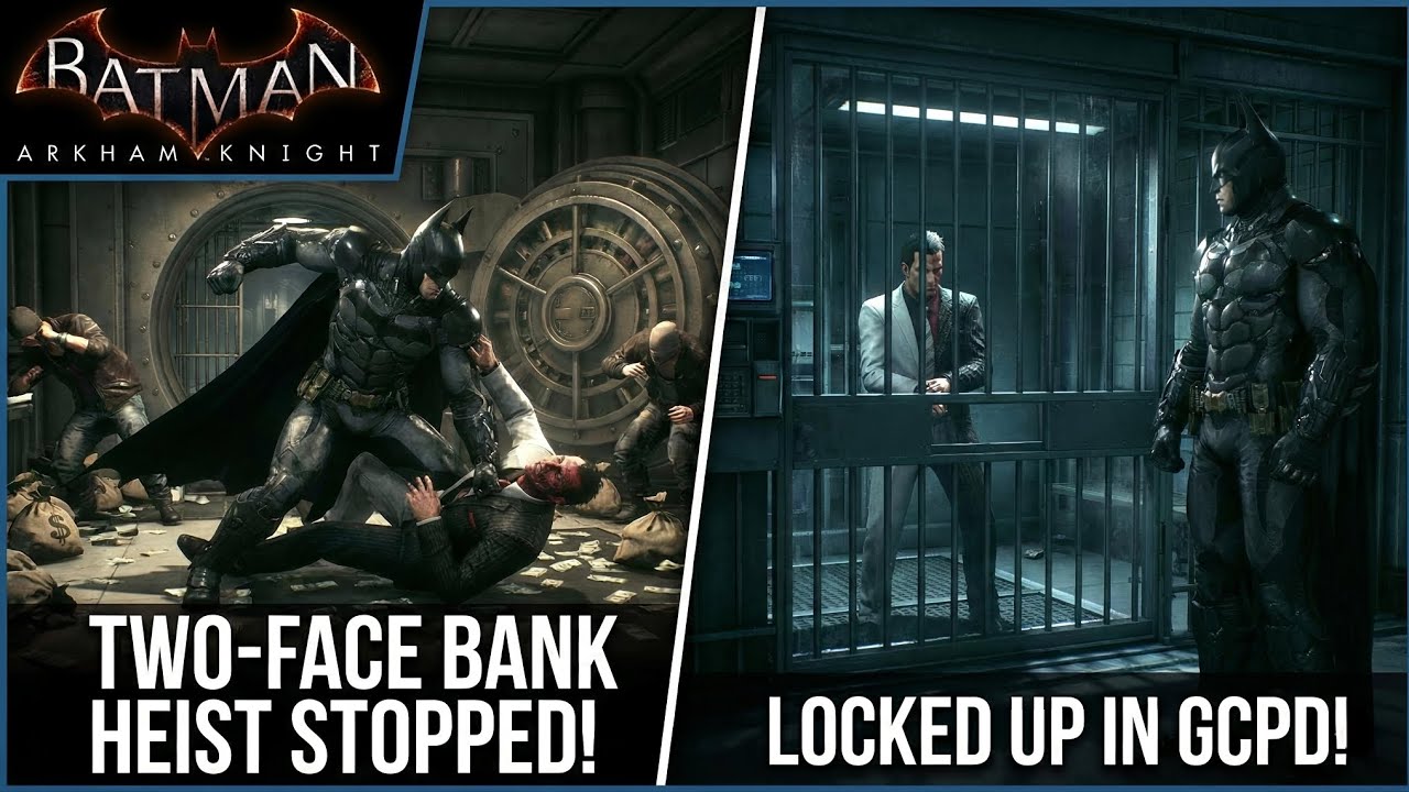 TWO FACE BANDIT SIDE MISSION IN BATMAN ARKHAM KNIGHT 😈