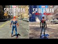 Spider-Man Remastered vs Spider-Man Miles Morales - Physics and Details Comparison