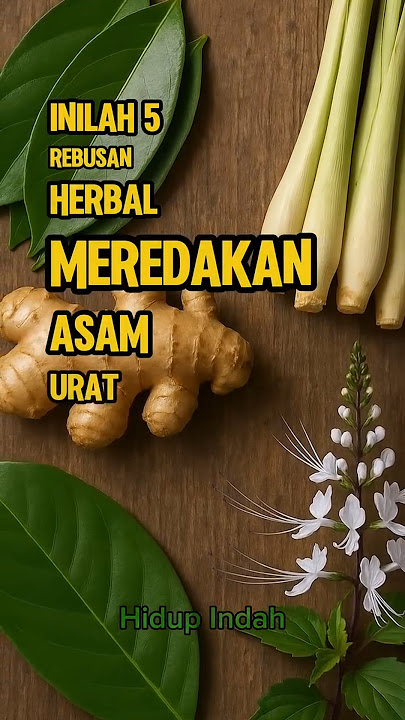 5 Rebusan Ini Bantu Redakan Asam Urat. #hidupindah