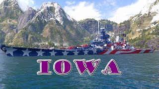 New Iowa Build! New Personal Best Damage! (World of Warships Legends Xbox One X) 4k