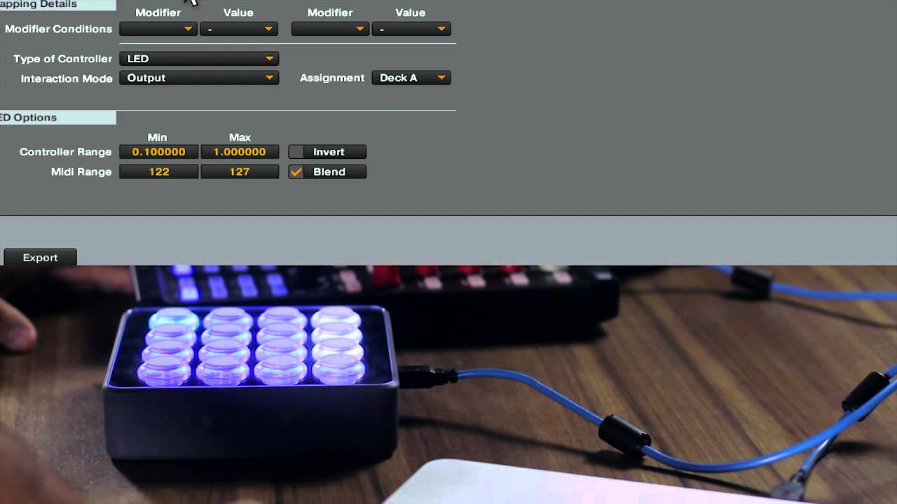 How To Map VU Meters In Traktor to a DJ Controller 