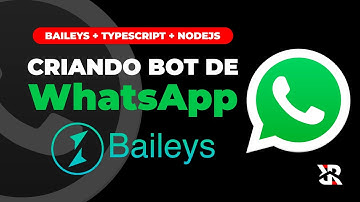 COMO criar um BOT de WhatsApp com Baileys | Typescript | NodeJS