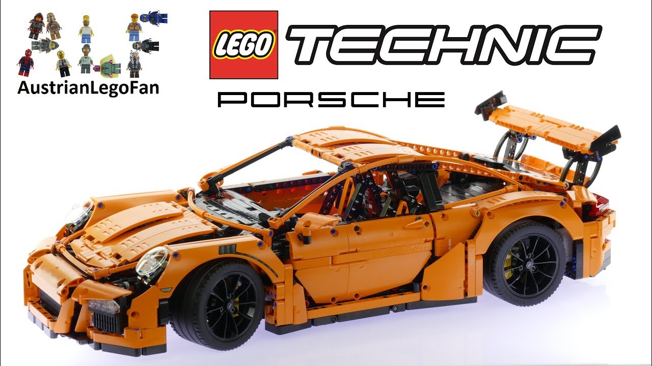 Lego Technic 42056 Porsche 911 GT3 RS - Lego Speed Build Review