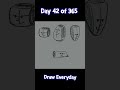Drawing Faces from Basic Shapes in Procreate Day 42/365