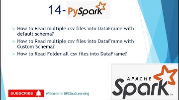 14- Read Multiple CSV files into DataFrame using PySpark in Hindi
