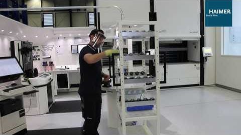 Contactless Tool Management of HAIMER