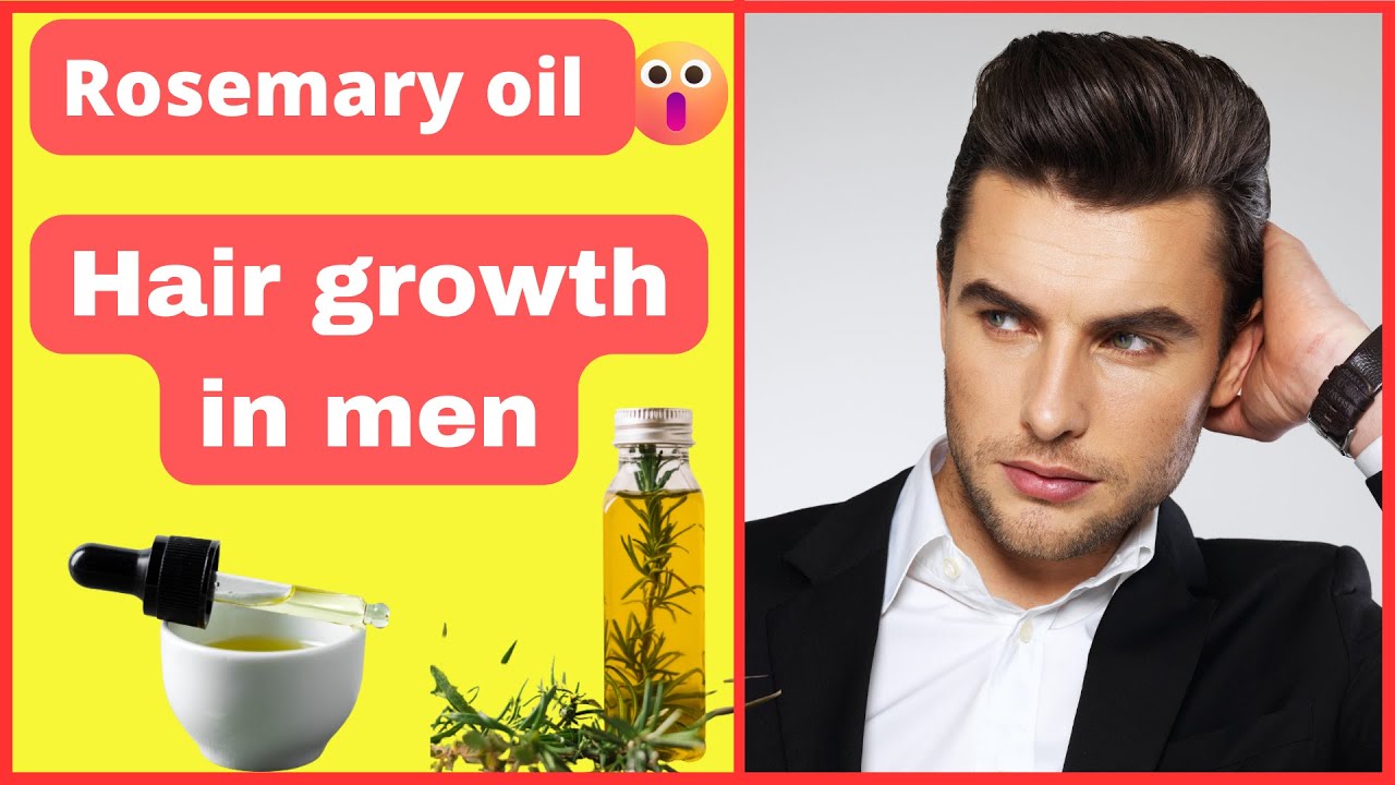 how to use rosemary oil for hair growth men YouTube