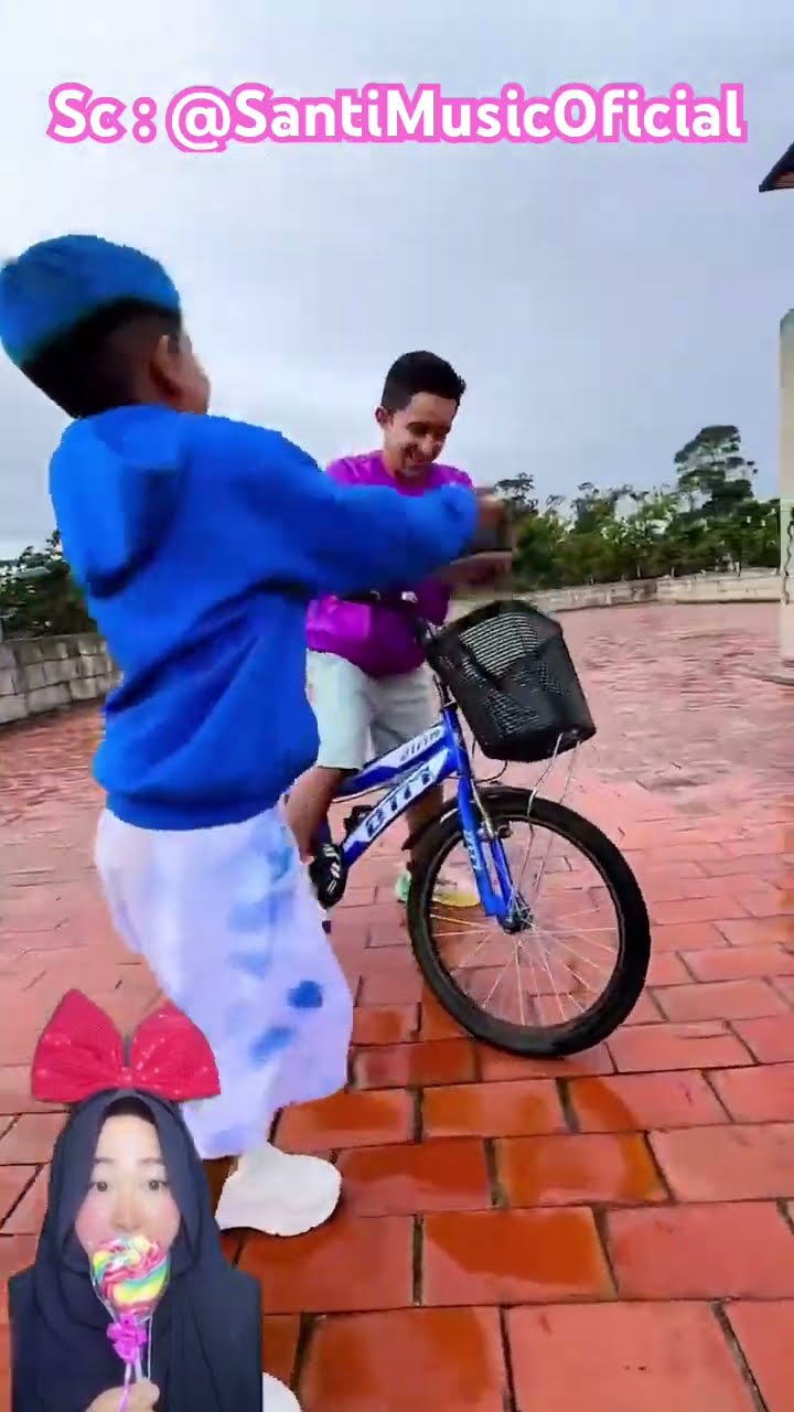 TOLONG ANTERIN PANCI SUARA ⁉️? @SantiMusicOficial #shorts #funny #dubbing