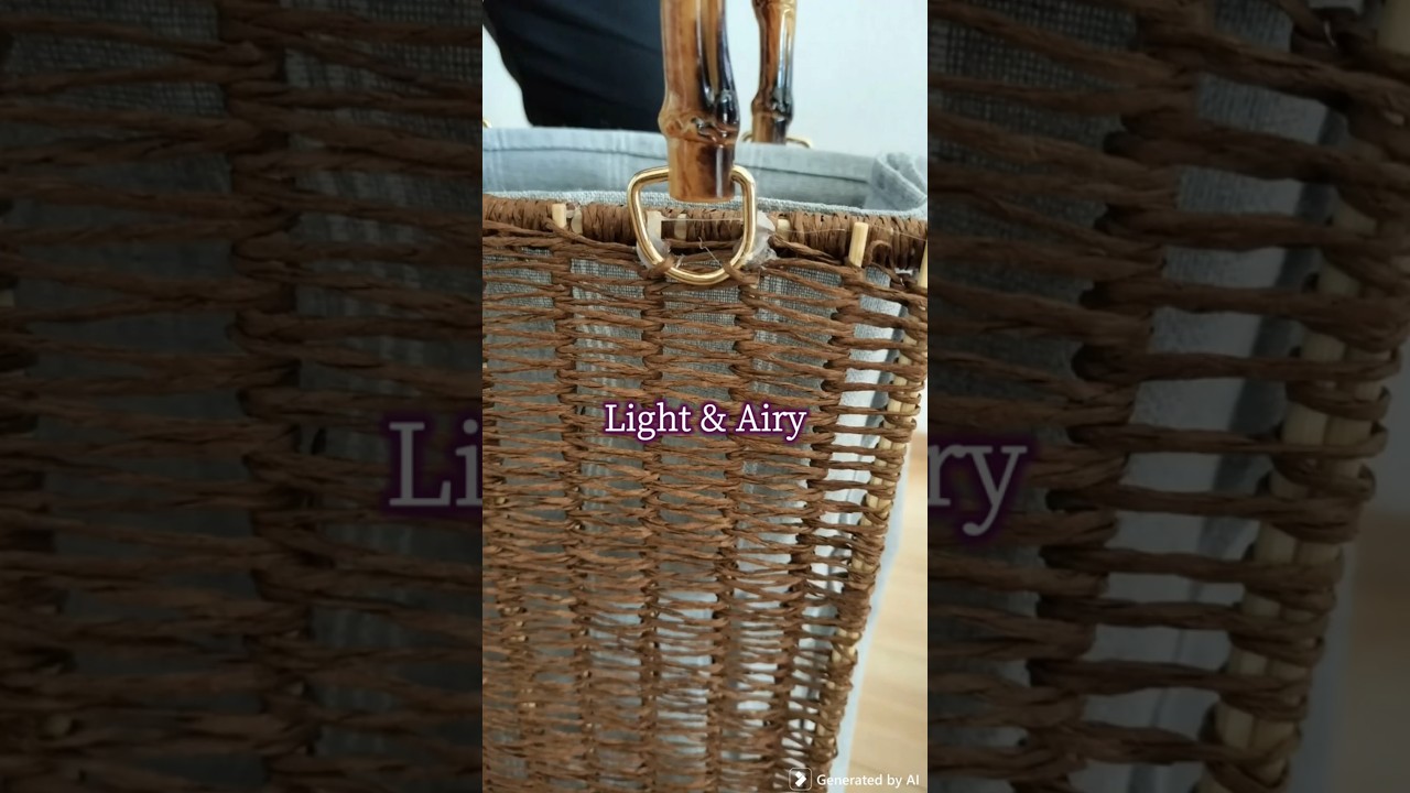 From Bamboo Sticks to a Stylish Bag! 🎋✨ #Shorts - YouTube