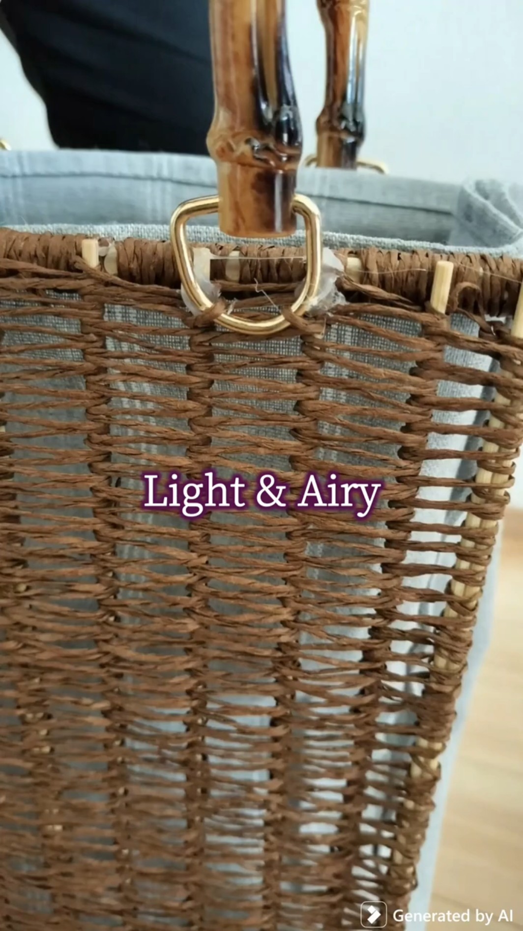 わっかかご@100円です☆ From Bamboo Sticks to a Stylish Bag! 🎋✨ #Shorts - YouTube