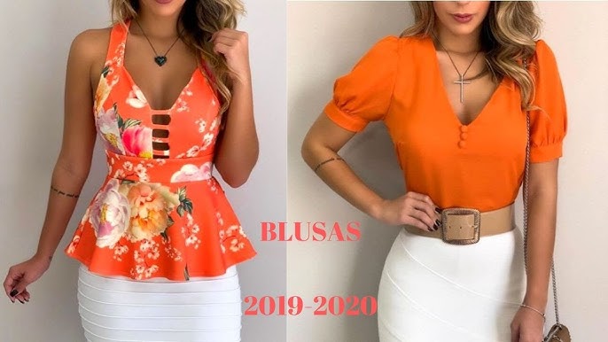 🔶BLUSAS DE MODA 2019 BLUSAS EN TENDENCIAS DE MODA ROPA DE MUJER - YouTube