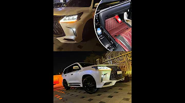 Lexus LX570 KURO 2021 (dark red+black+black)