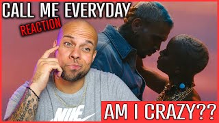 Chris Brown - Call Me Every Day REACTION! w/ Aaron Baker